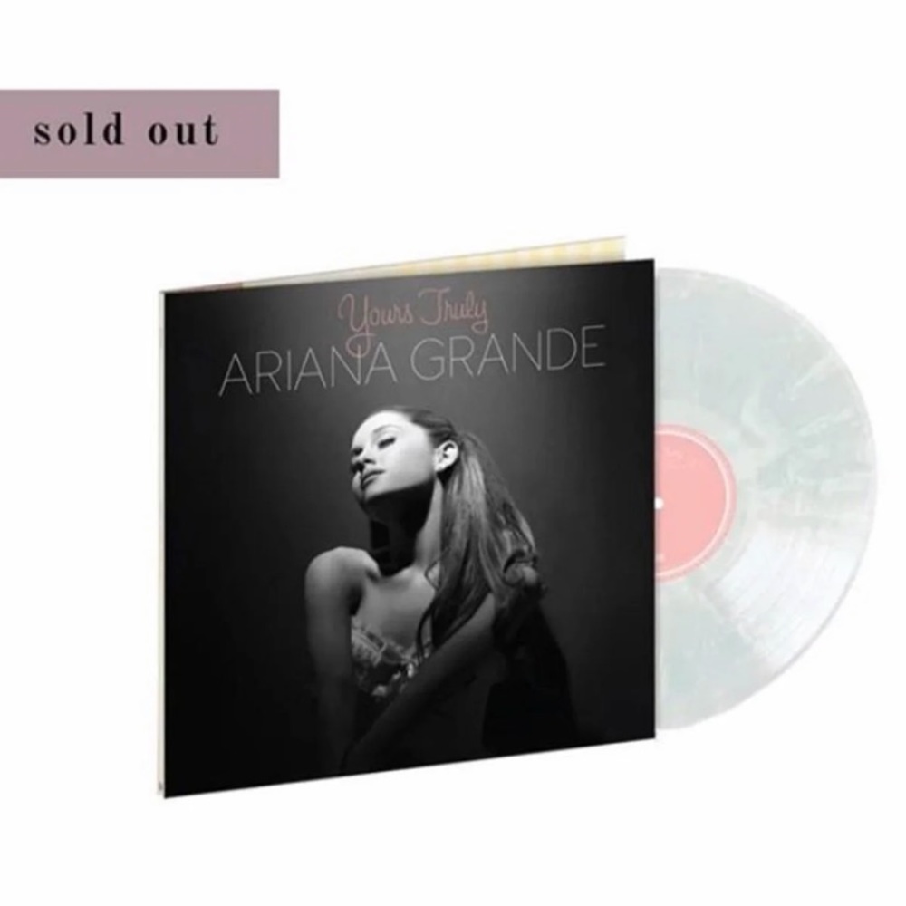 NEW Ariana Grande Yours Truly Colored Vinyl